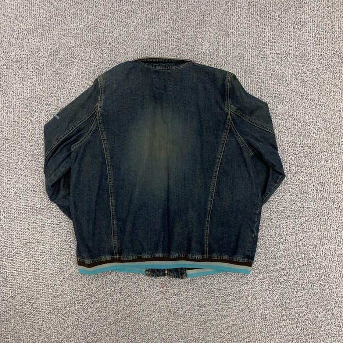 빈티지 Y2K 데님 집업 S 상품이미지3