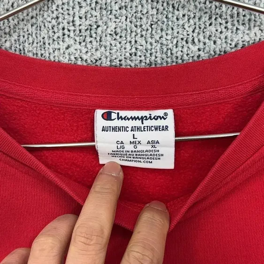 챔피온 빈티지 스웻셔츠 L 상품이미지4