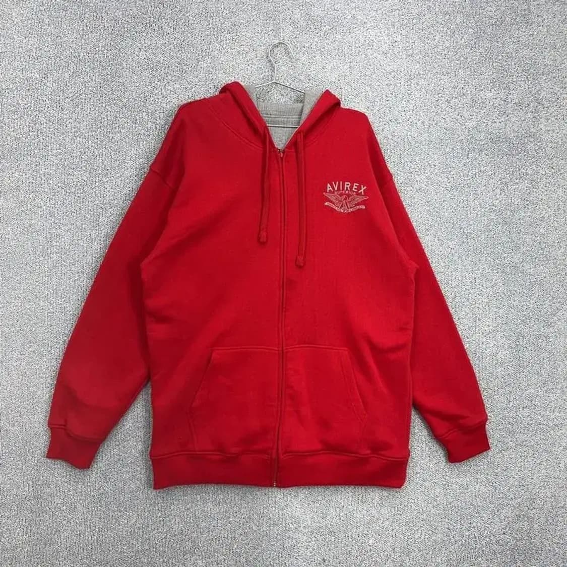 아비렉스 리버시블 후드집업 XXL 상품이미지1