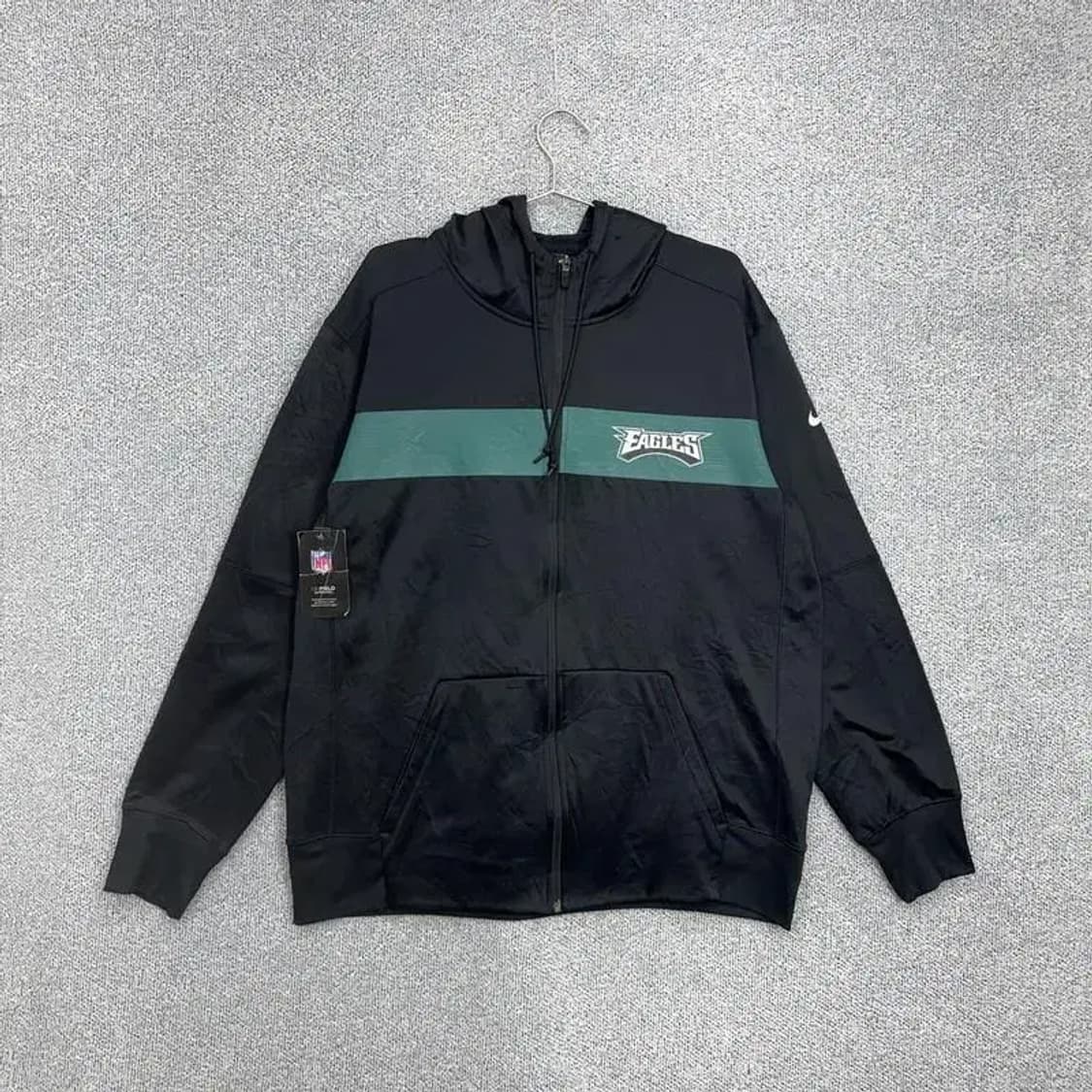 [새상품]나이키 써마핏 NFL 이글스 후드집업 XL 상품이미지1