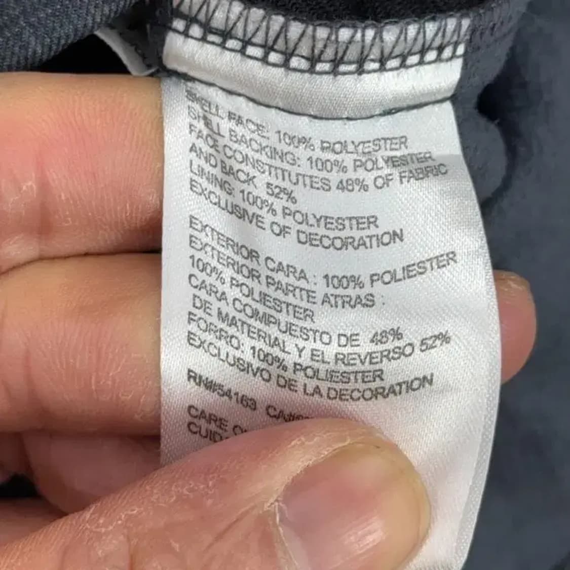 NFL 로고 집업 자켓 XL 상품이미지5