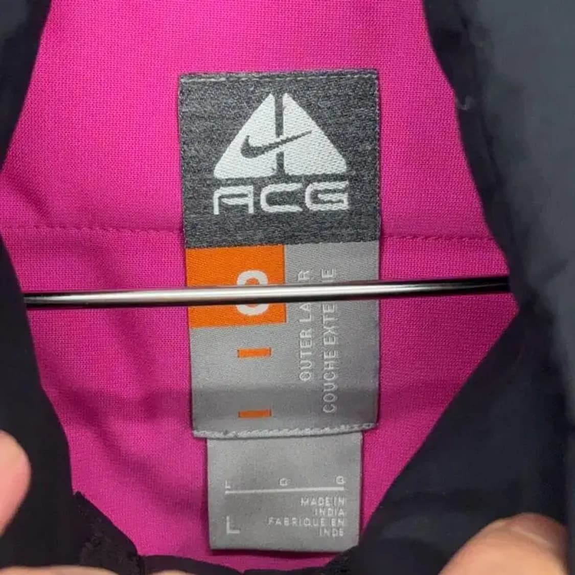 나이키 ACG 핑크포인트 바람막이 L 상품이미지5