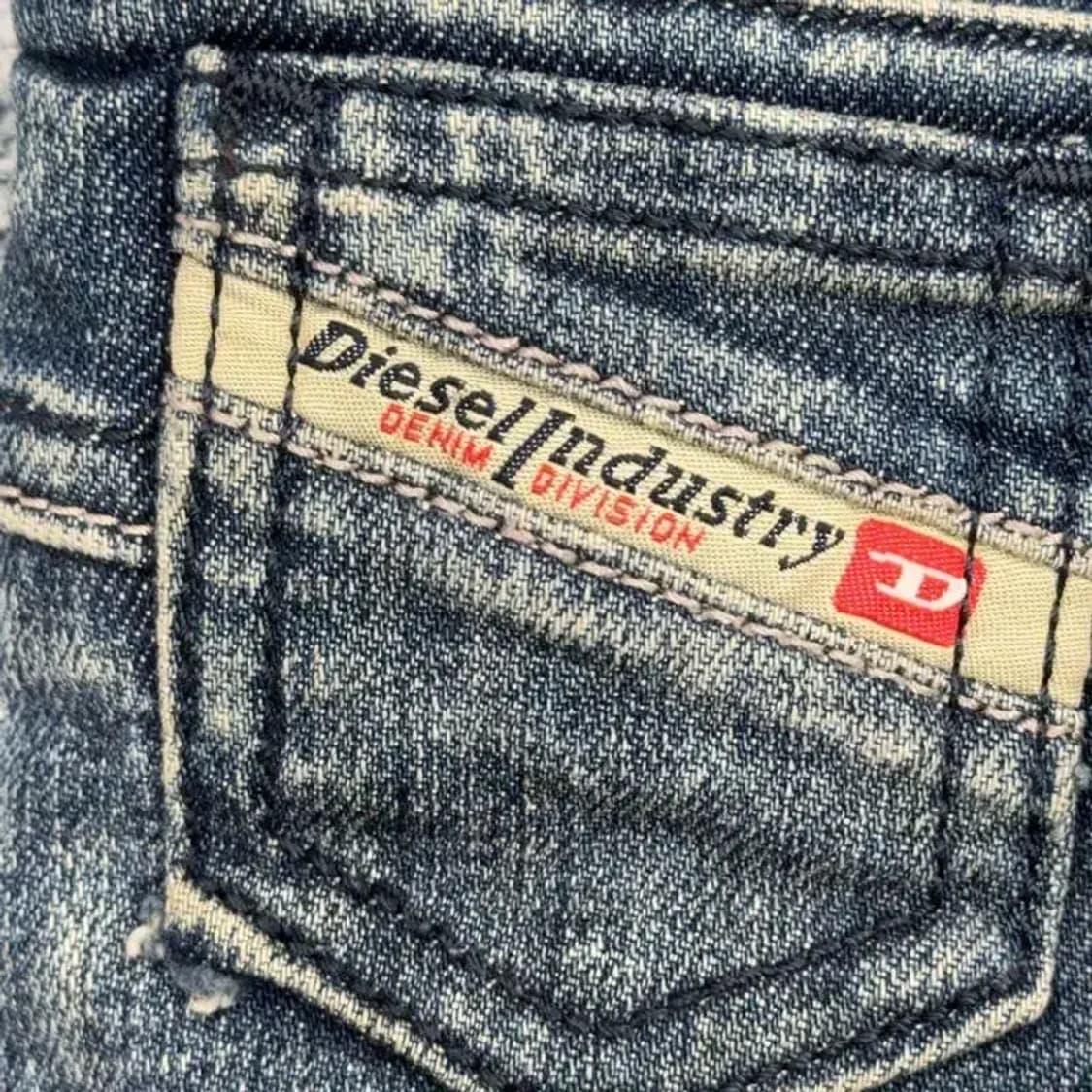 디젤 MATIC 페인팅 데님팬츠 25 30 상품이미지3
