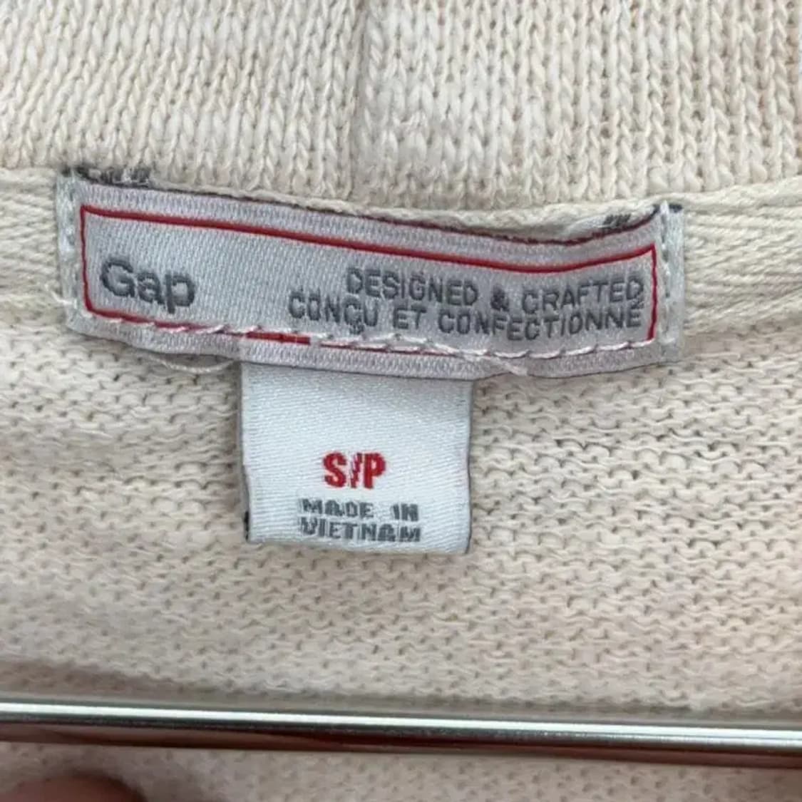 갭 오트밀 후드티 S 상품이미지5