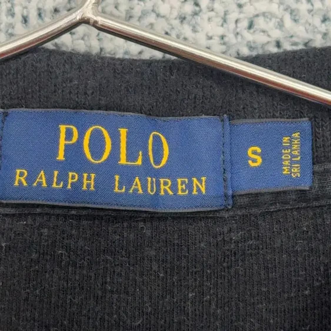 폴로 랄프로렌 신형 반집업 니트 S 상품이미지4