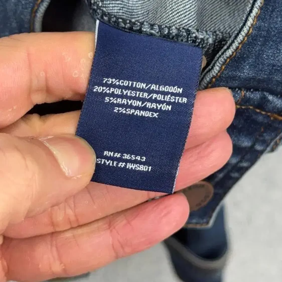 아이조드 데님자켓 L 상품이미지4