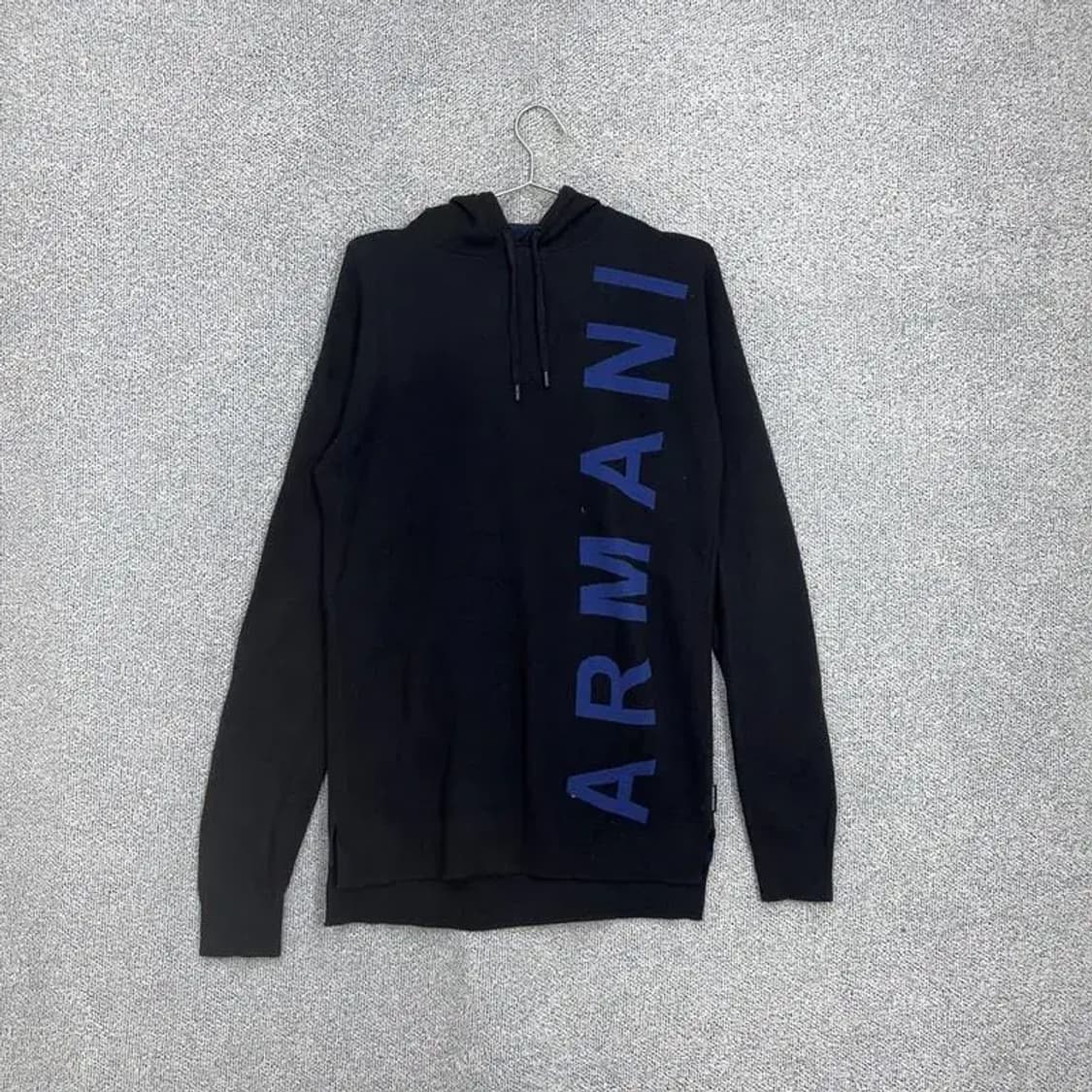 알마니익스체인지 코튼 니트 후드티 M 상품이미지1