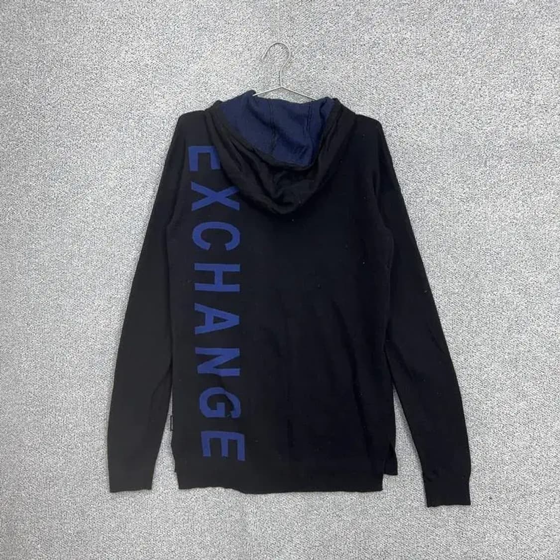 알마니익스체인지 코튼 니트 후드티 M 상품이미지2