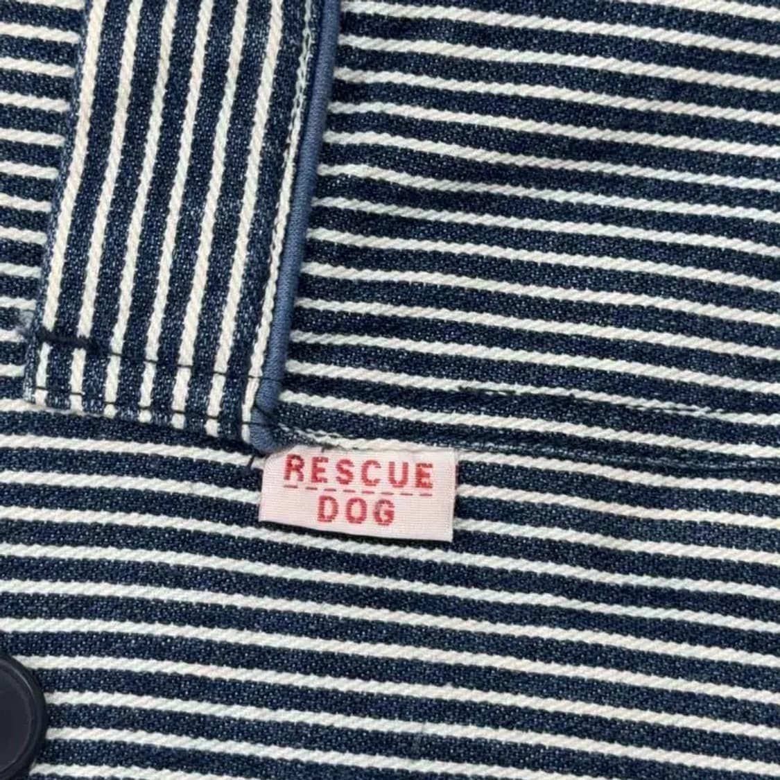 빈티지 스트라이프 데님자켓 L 상품이미지3