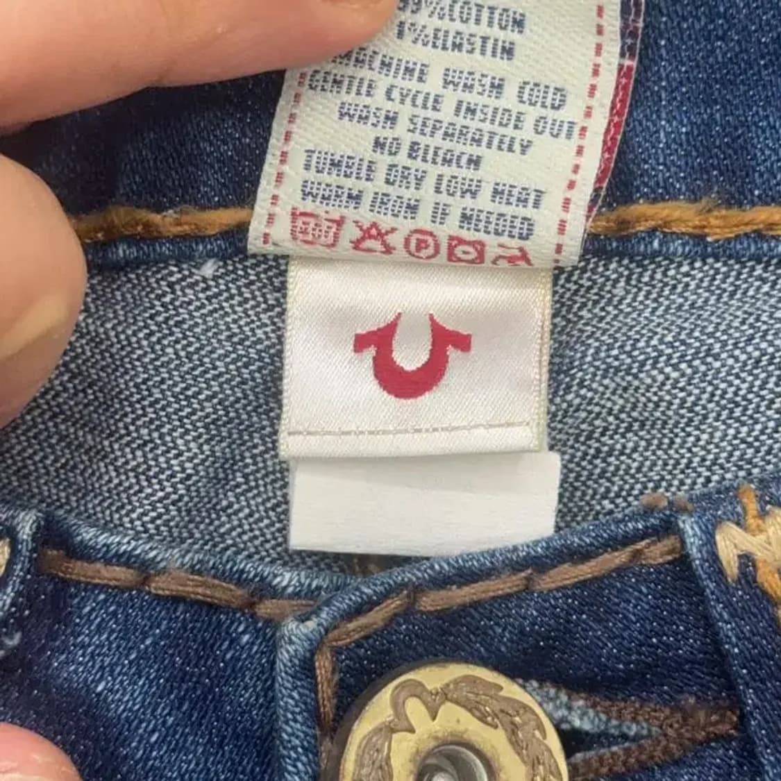 트루릴리젼 스티치 부츠컷 데님 24 상품이미지6