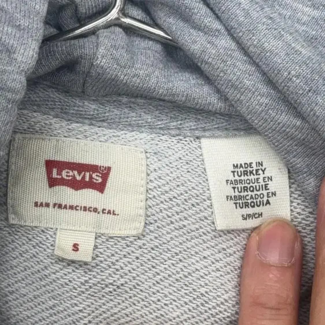 리바이스 프린팅 후드티 S 상품이미지7