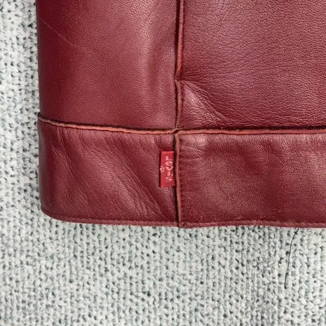 리바이스 레드탭 쉽레더 후드 자켓 95 상품이미지3