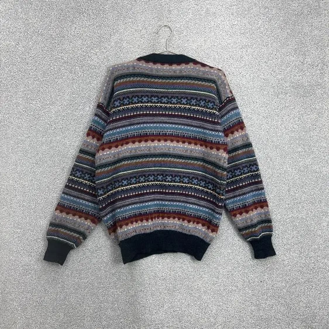 빈티지 패턴 니트 가디건 L 상품이미지2