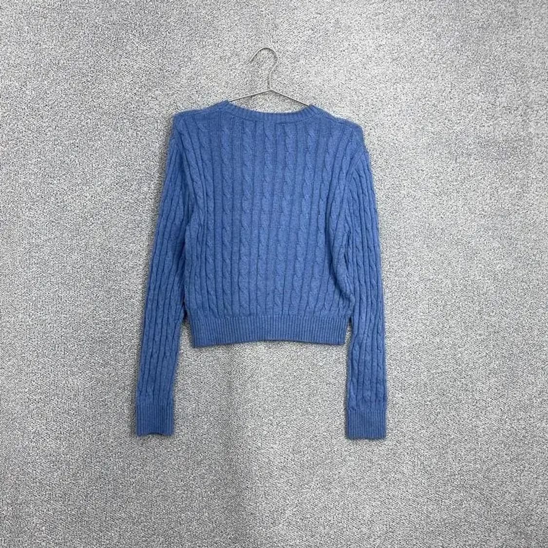 후아유 베어 케이블 니트 M 상품이미지2