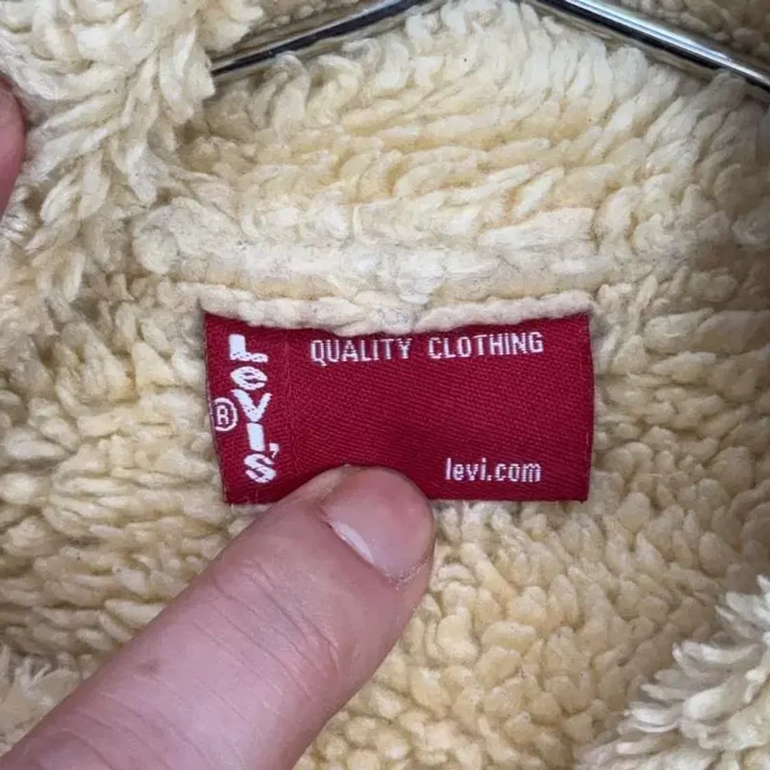 리바이스 골덴 브라운 쉐르파 자켓 상품이미지4