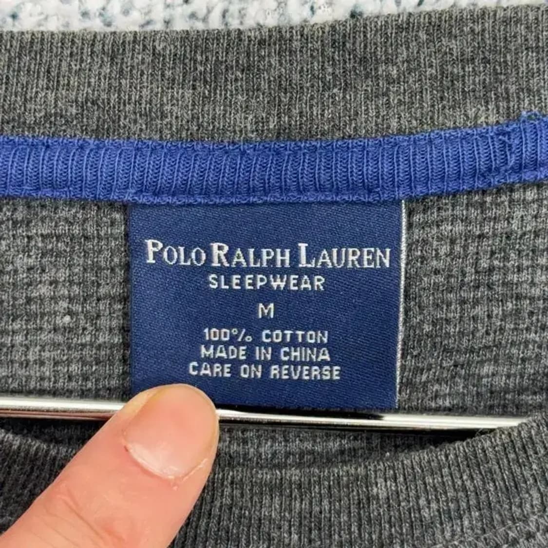 폴로 랄프로랜 와플 니트 맨투맨 M 상품이미지4