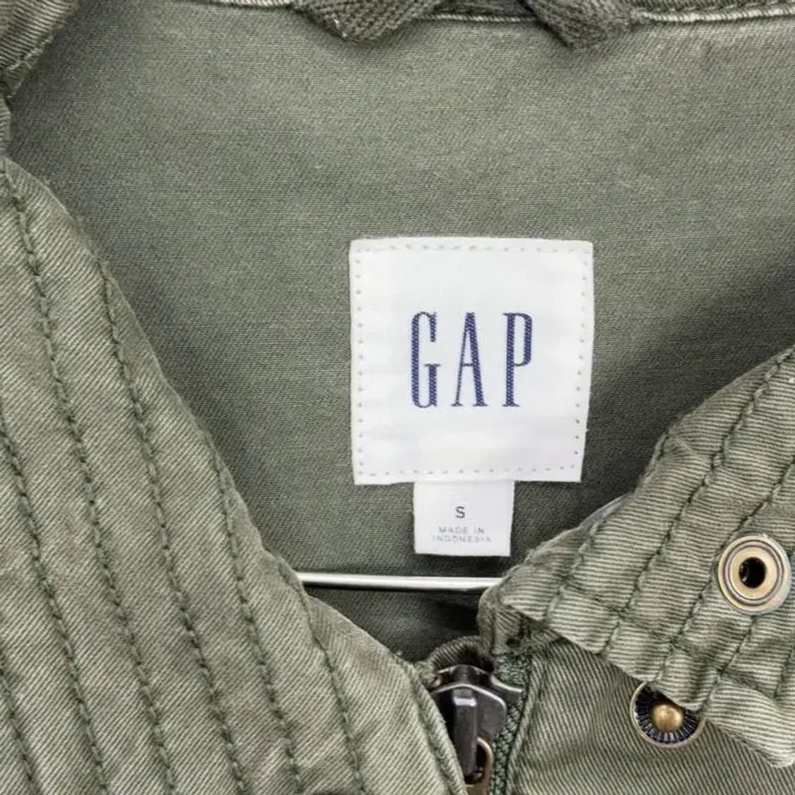 갭 여성 포켓 카키 필드 자켓 S 상품이미지3