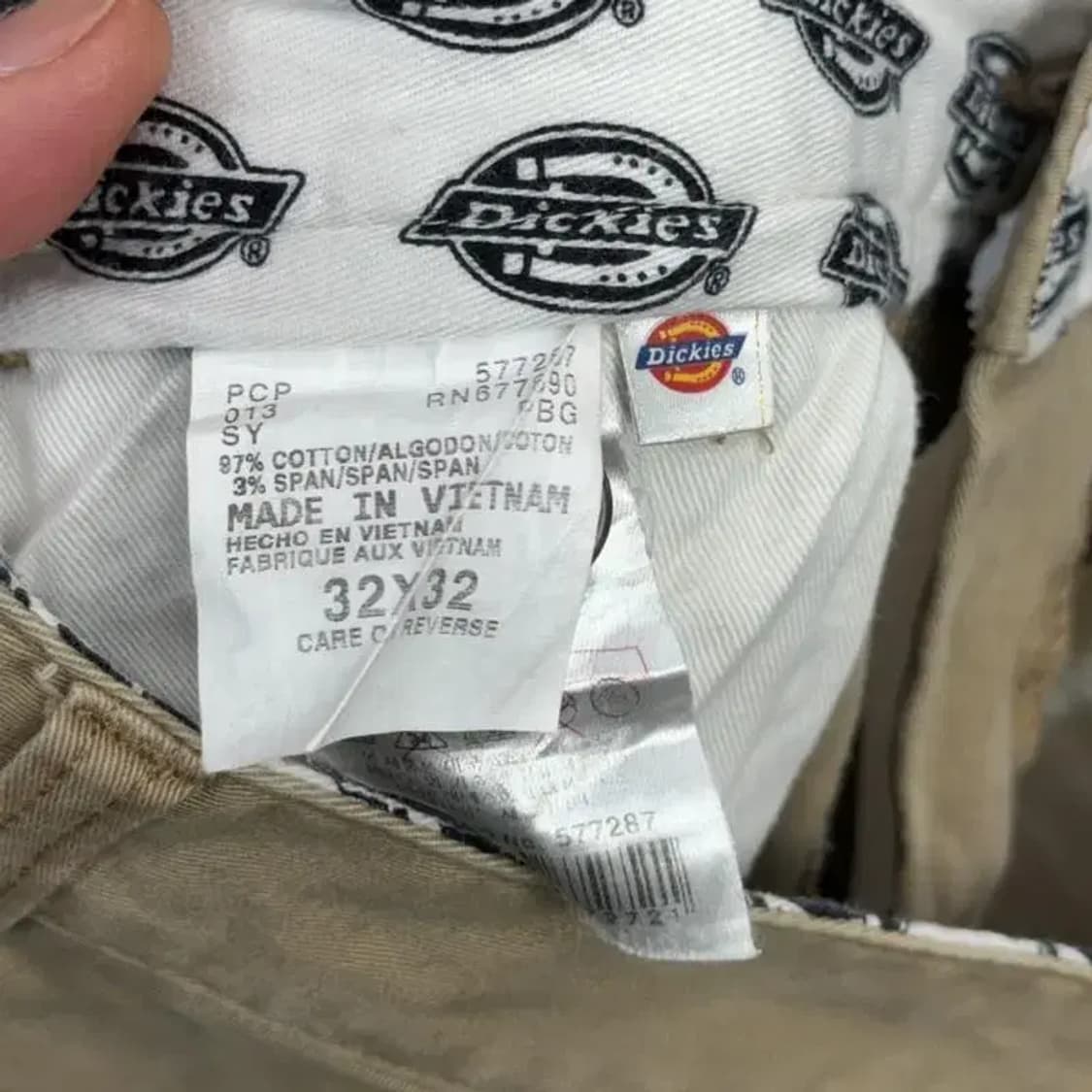 디키즈 로고 코튼팬츠 32 32 상품이미지5