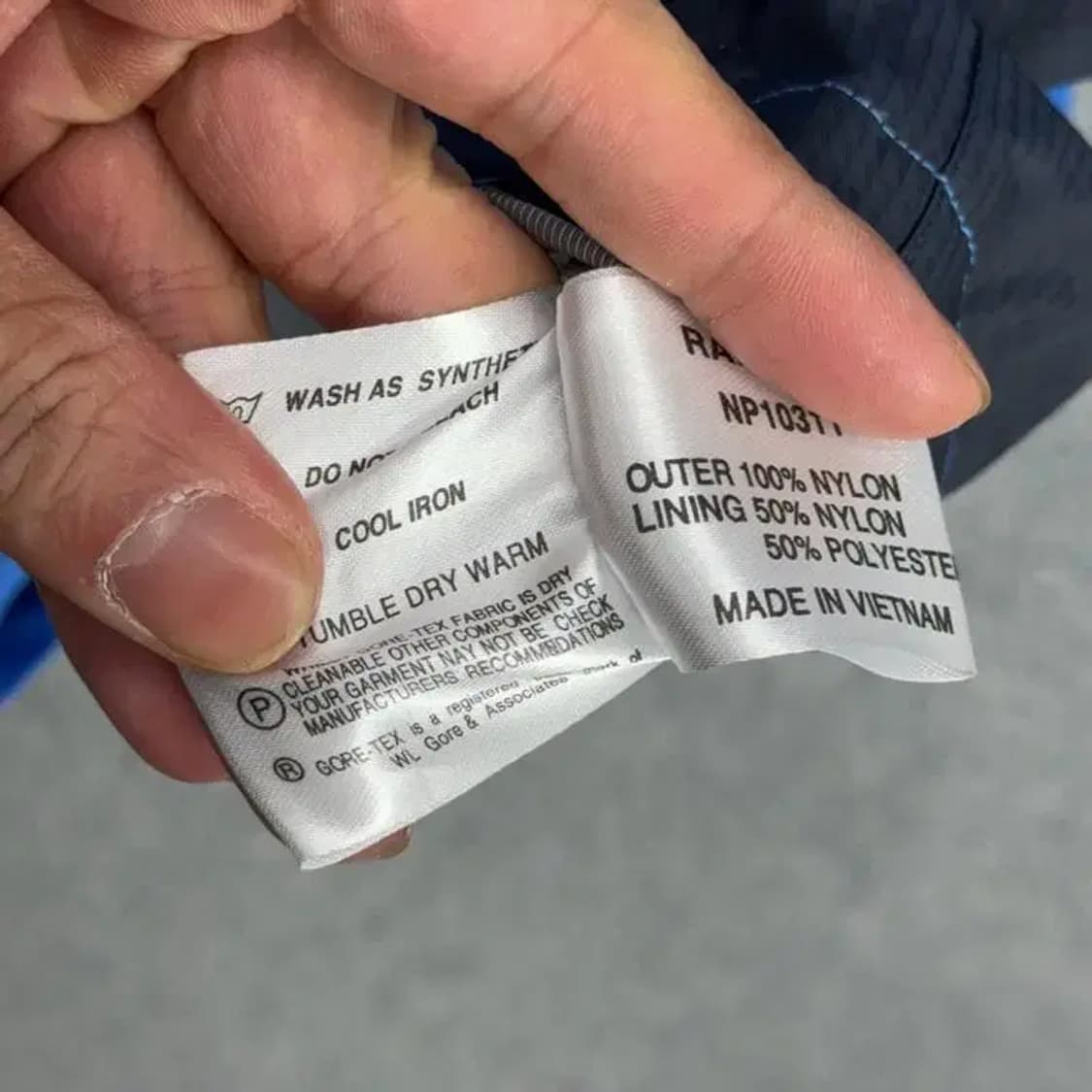 노스페이스 고어텍스 XCR 바람막이 S 상품이미지9