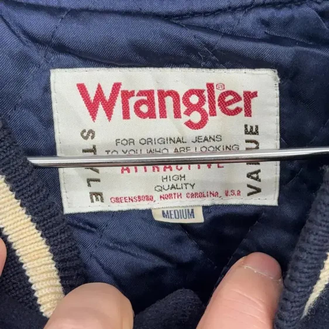 랭글러 와이들 카우보이즈 바시티 M 상품이미지9