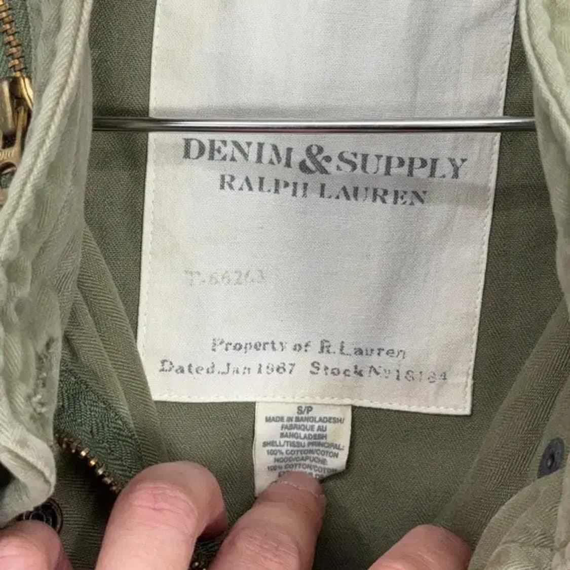 데님 앤 서플라이 쿼드포켓 성조기 필드 자켓 S 상품이미지4