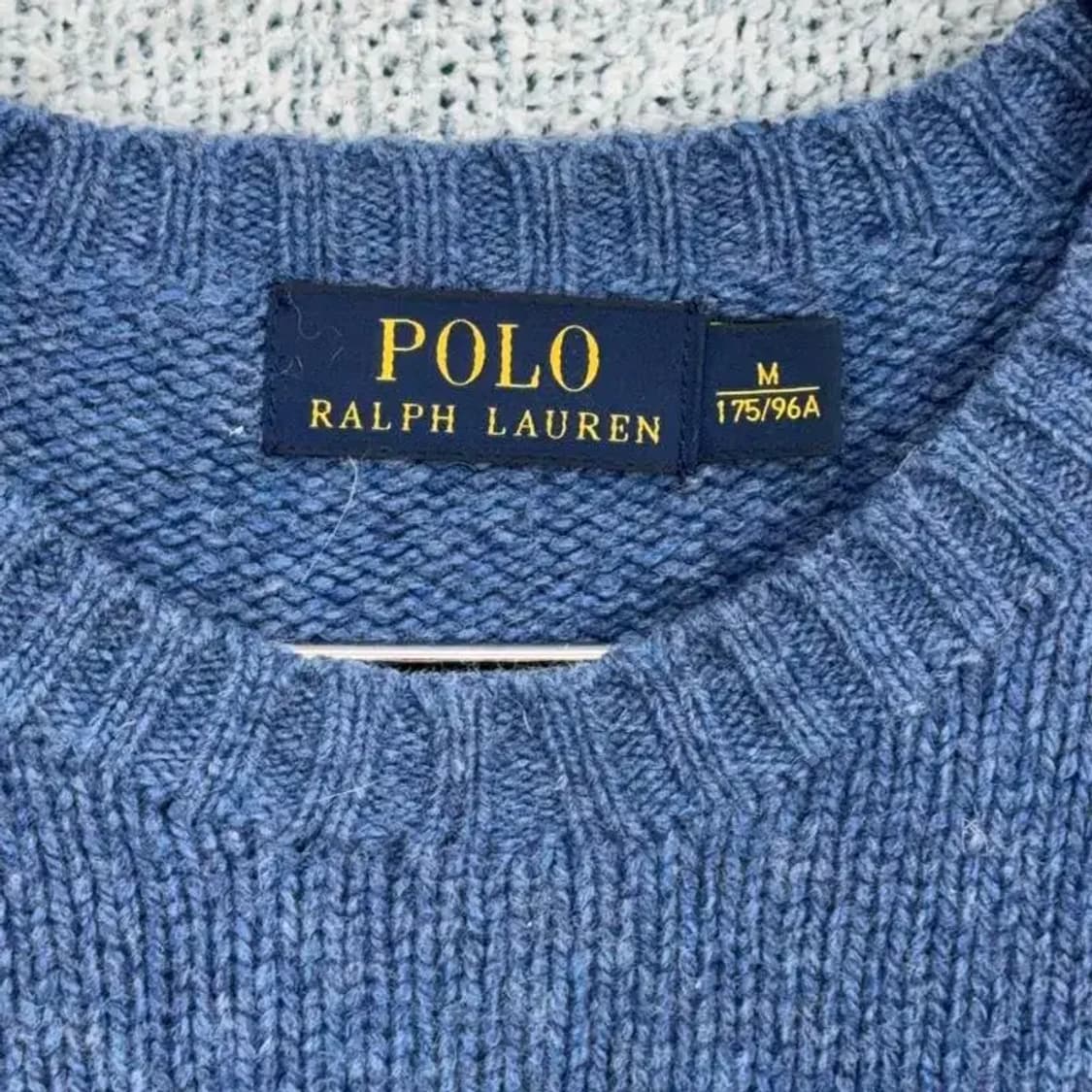 폴로 랄프로렌 신형 울 니트 M 상품이미지4