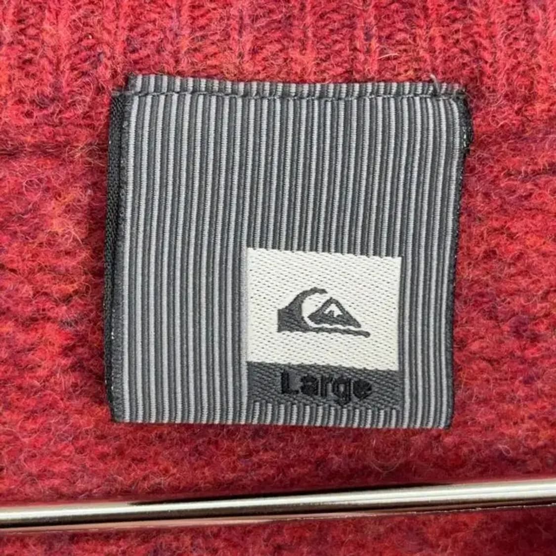 퀵실버 로고 울 니트 L 상품이미지6