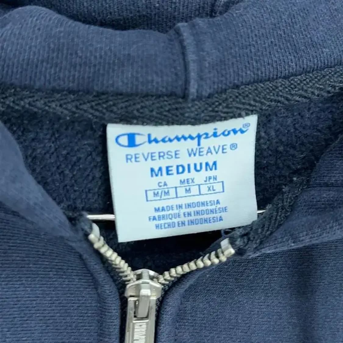 챔피온 리버스위브 반집업 후드티 M 상품이미지3