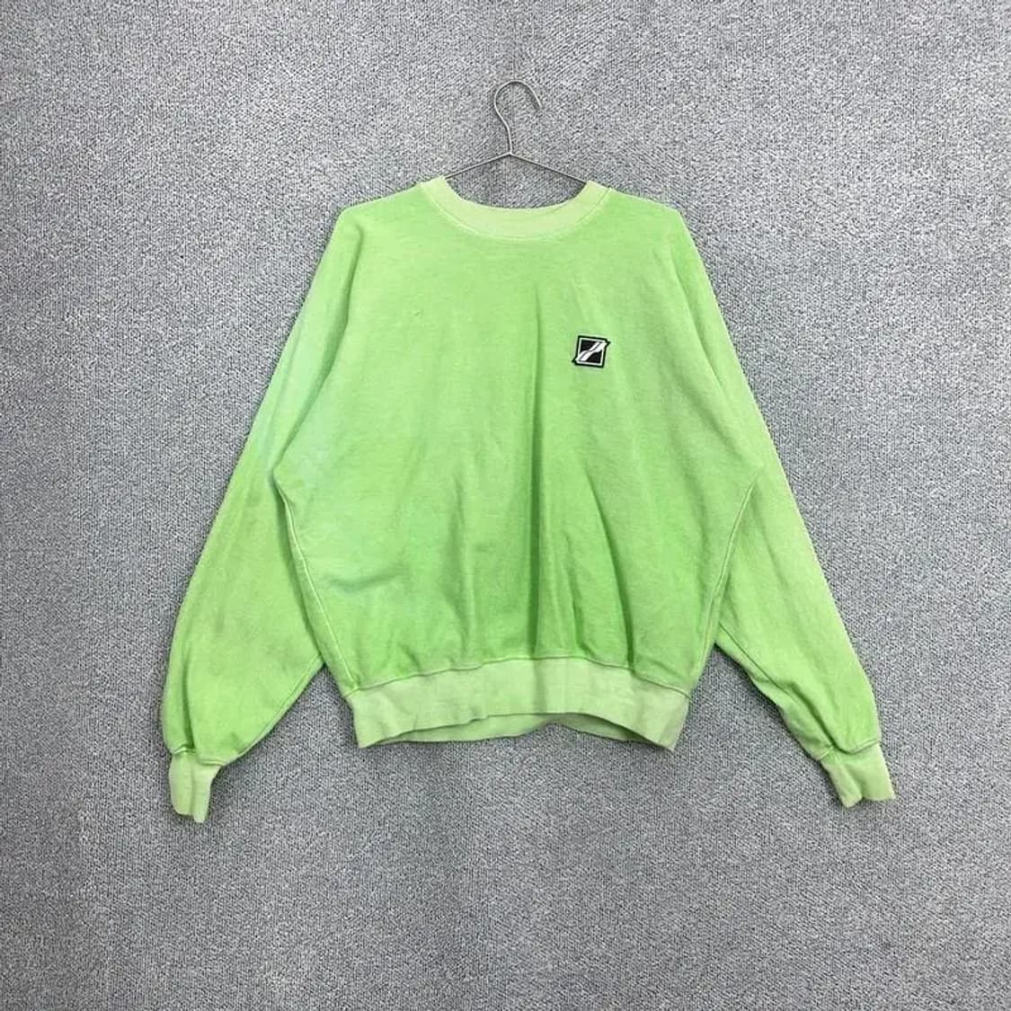 WE11DONE 형광 스웻셔츠 S 상품이미지2