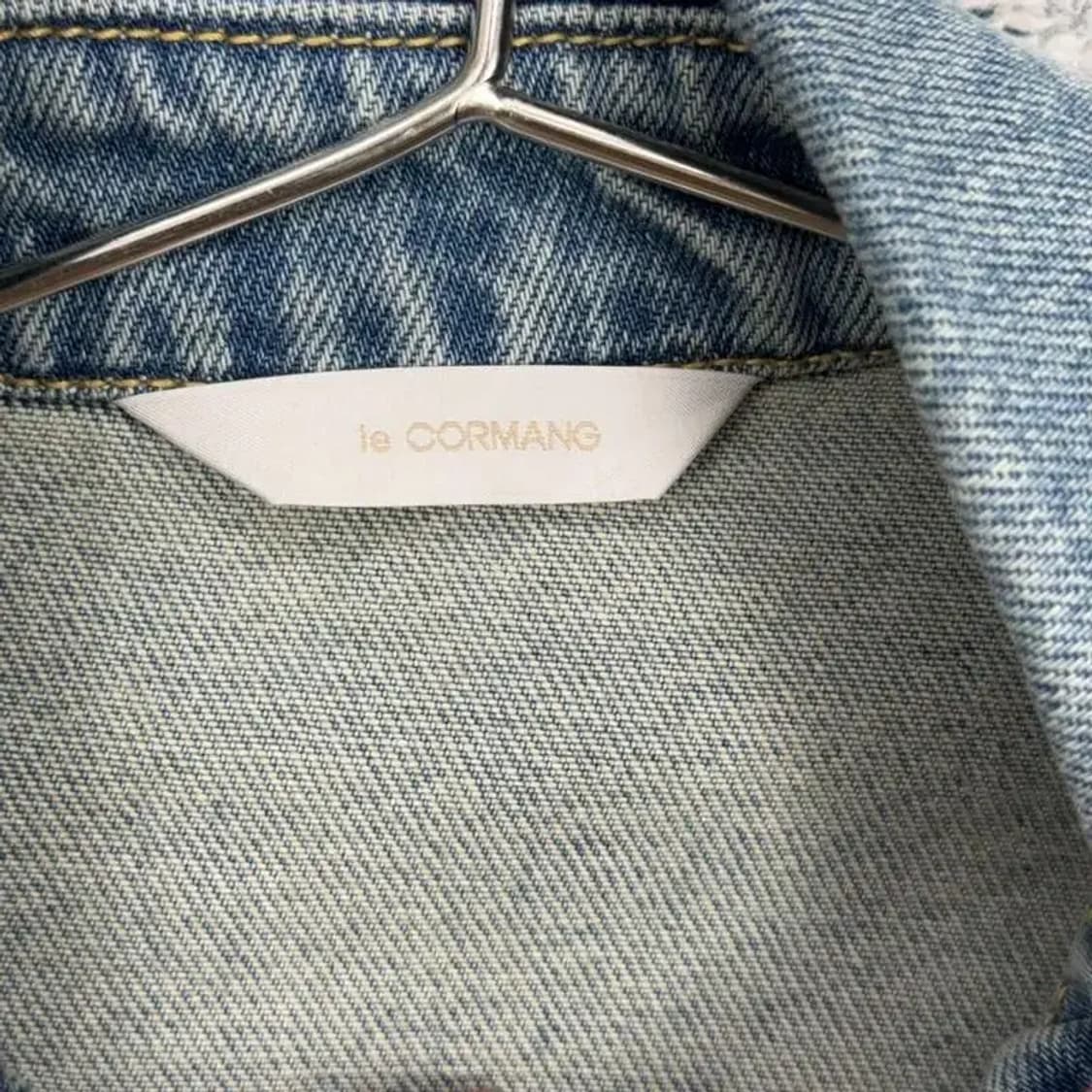 르꼬르망 빈티지 데님 원피스 상품이미지3