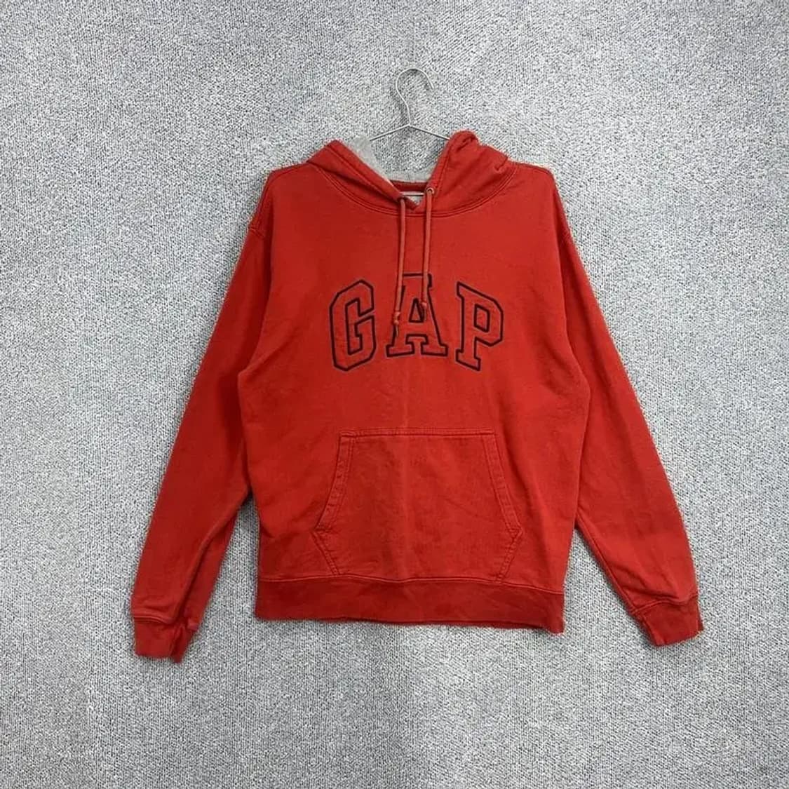 갭 로고 오렌지 후드티 M 상품이미지1