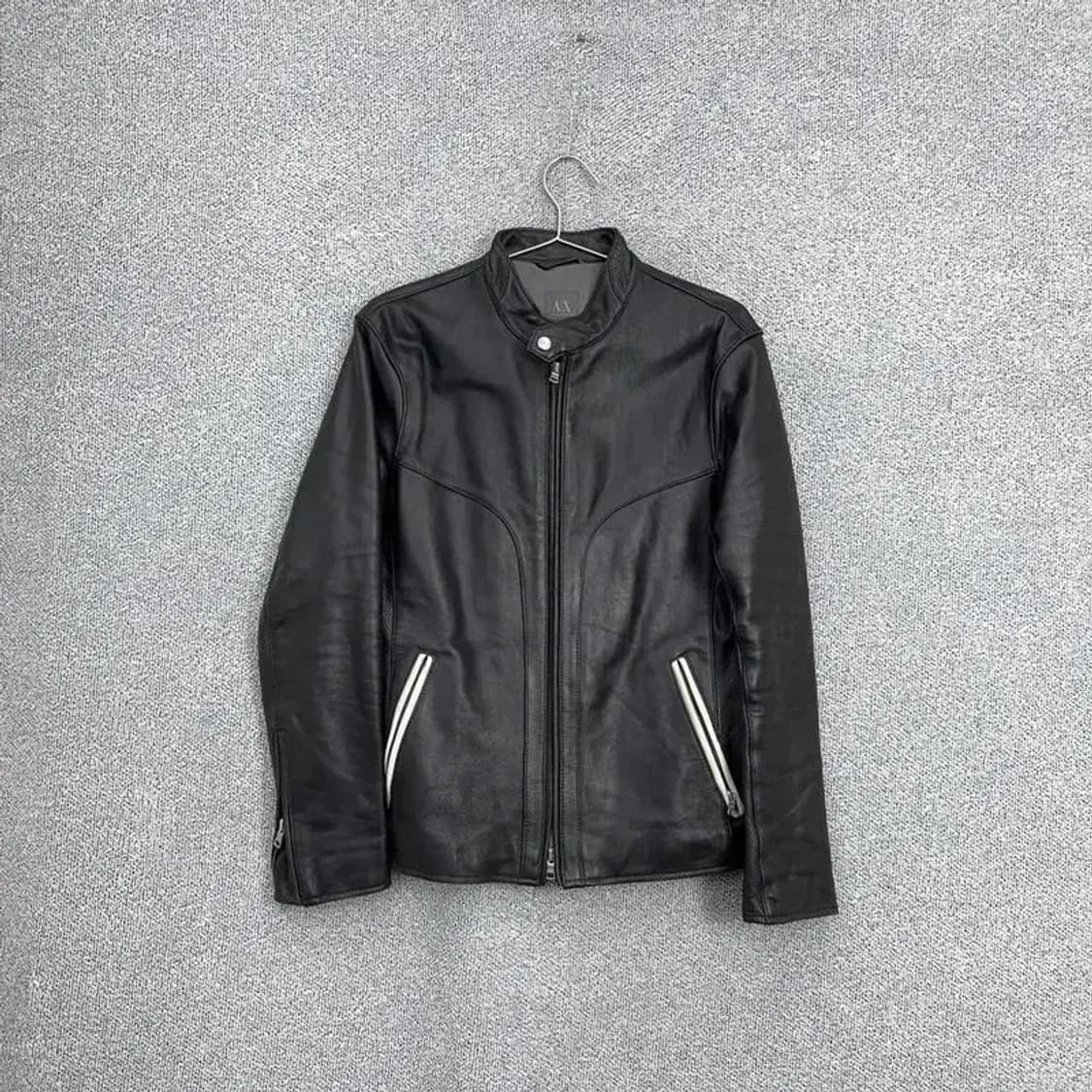 알마니 익스체인지 레더자켓 M 상품이미지1