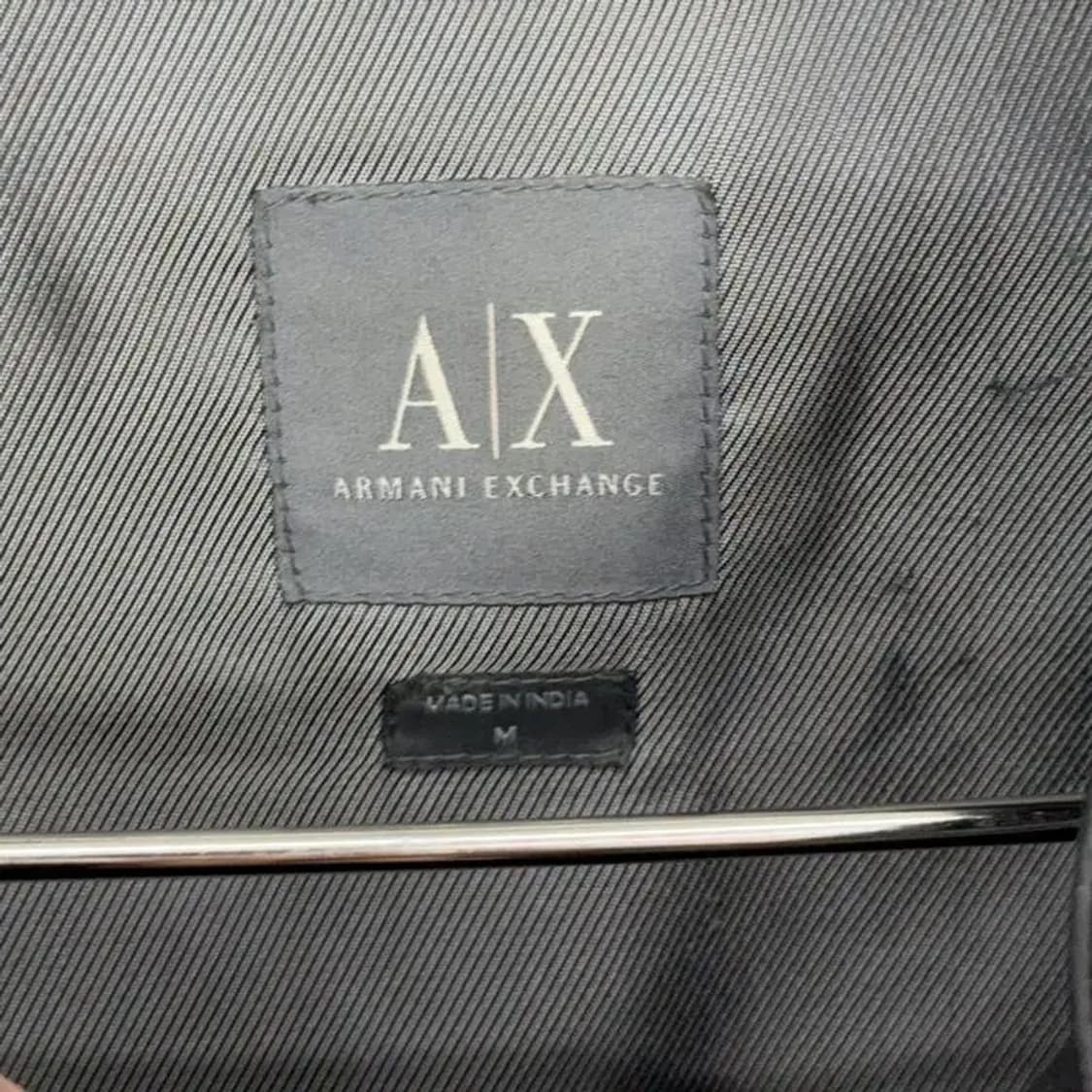 알마니 익스체인지 레더자켓 M 상품이미지4