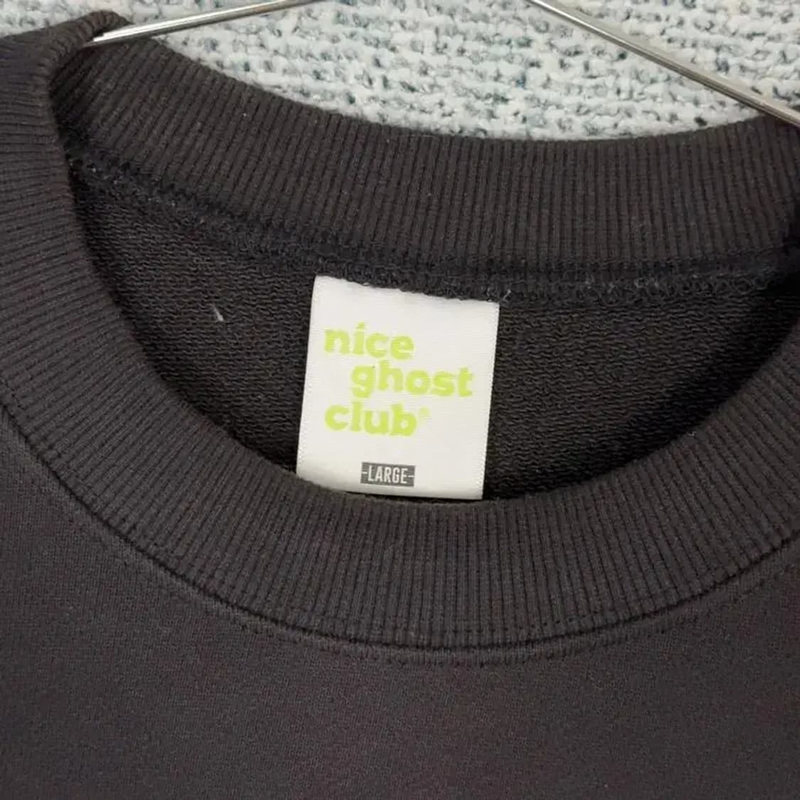 나이스 고스트 클럽 프린팅 맨투맨 L 상품이미지3