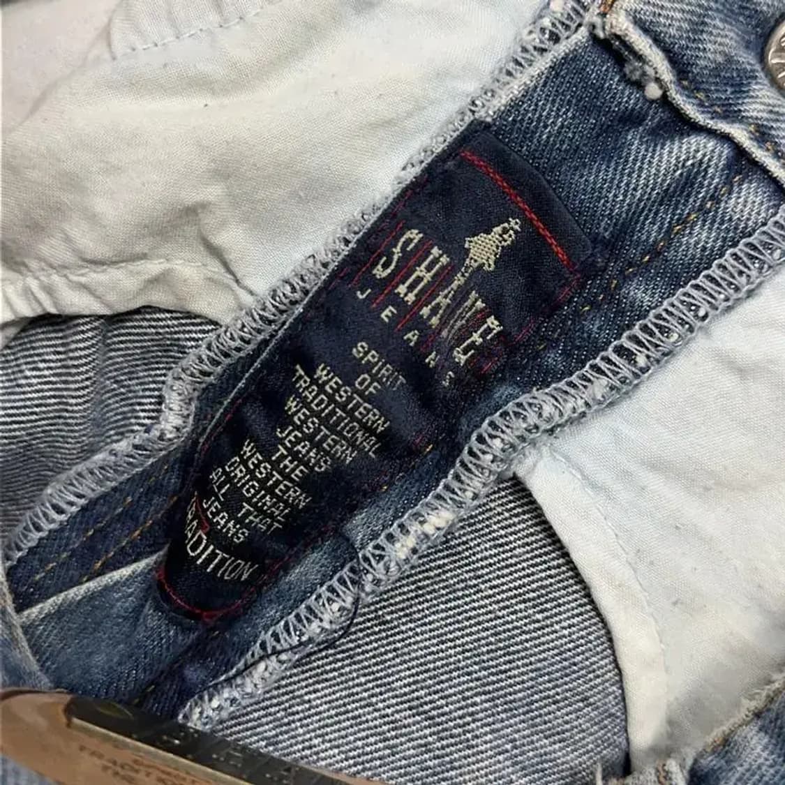 쉐인진 빈티지 워싱진 34 상품이미지4