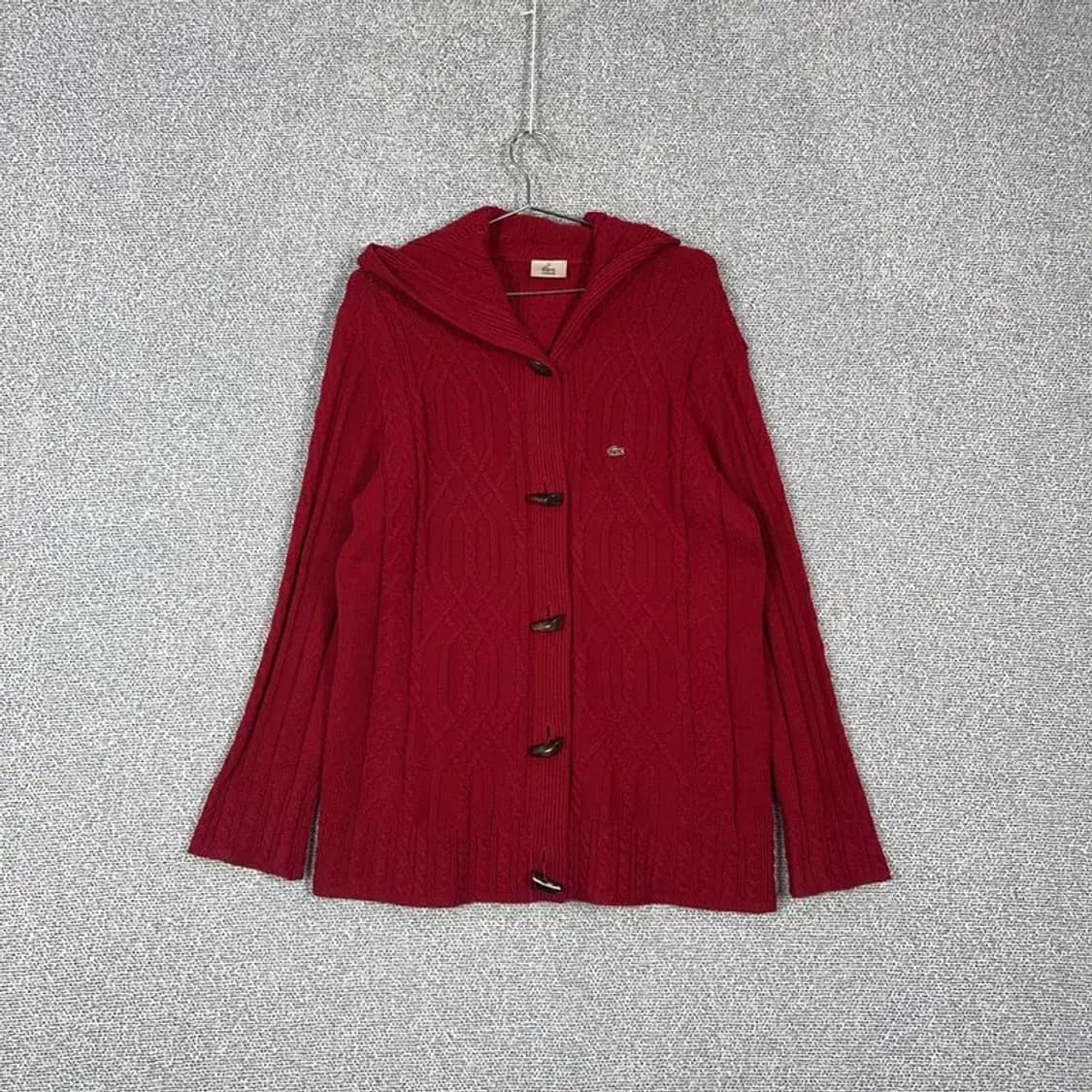 라코스테 더플 니트 가디건 100 상품이미지1