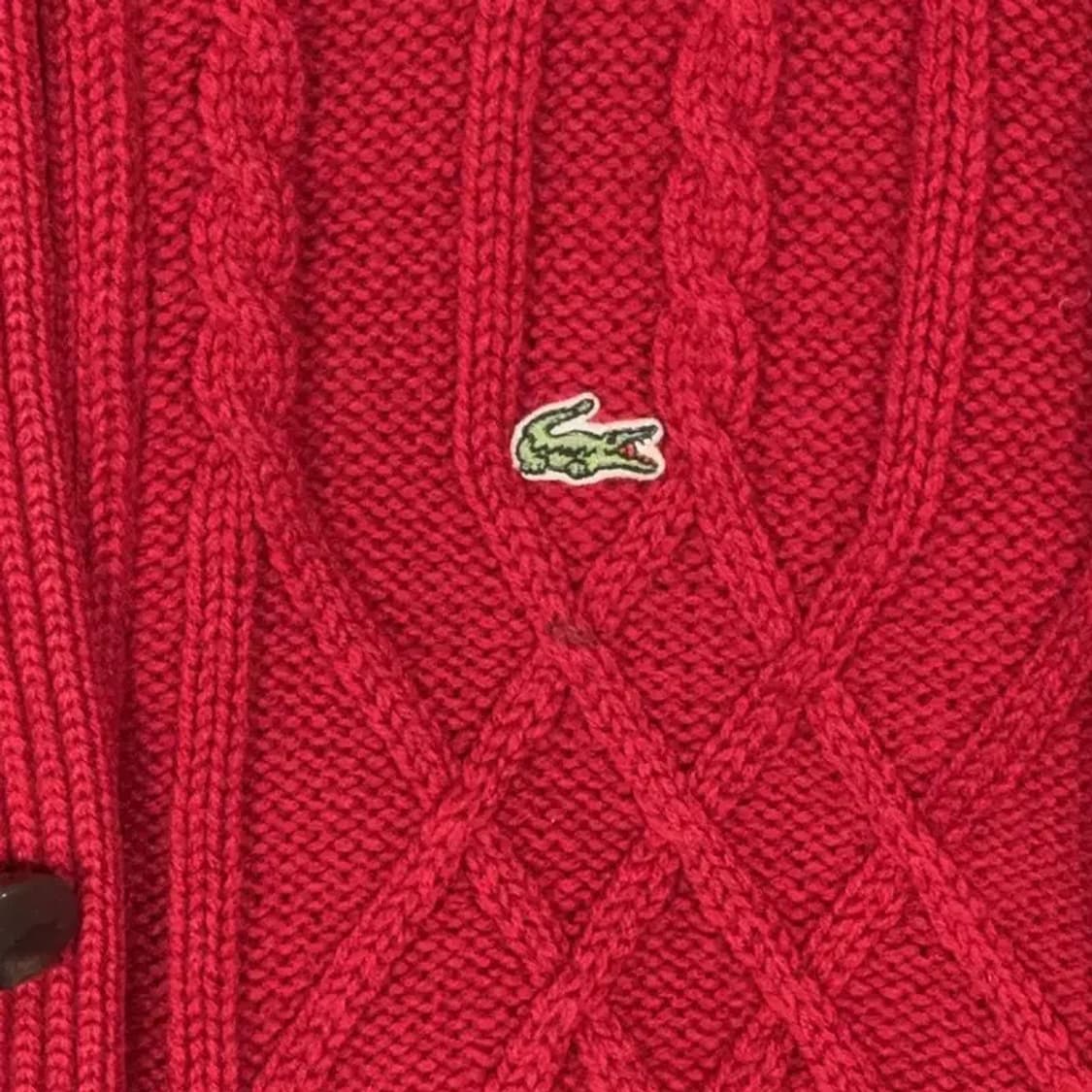 라코스테 더플 니트 가디건 100 상품이미지3