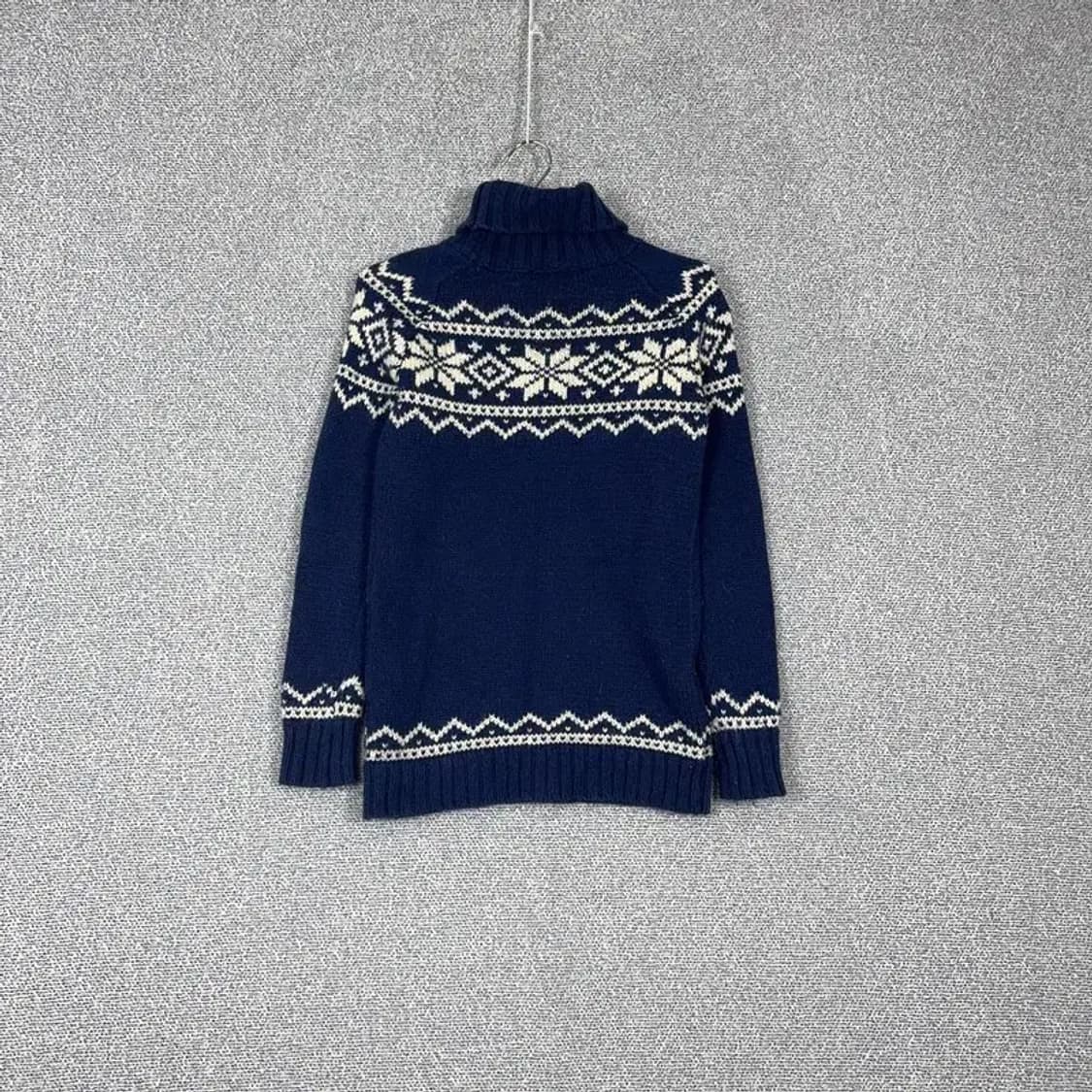 폴로 패턴 폴라 니트 S 상품이미지2