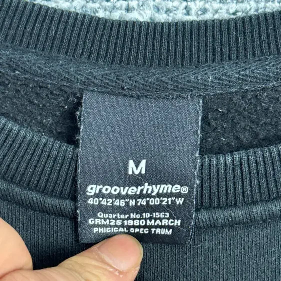 그루브라임 오버핏 맨투맨 M 상품이미지7