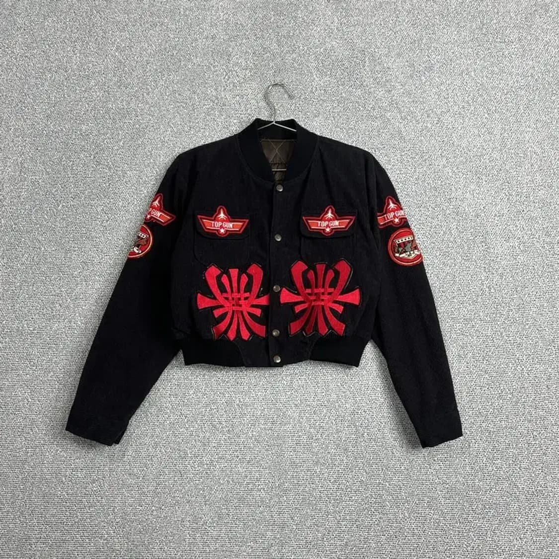 탑건 패치 숏자켓 상품이미지1