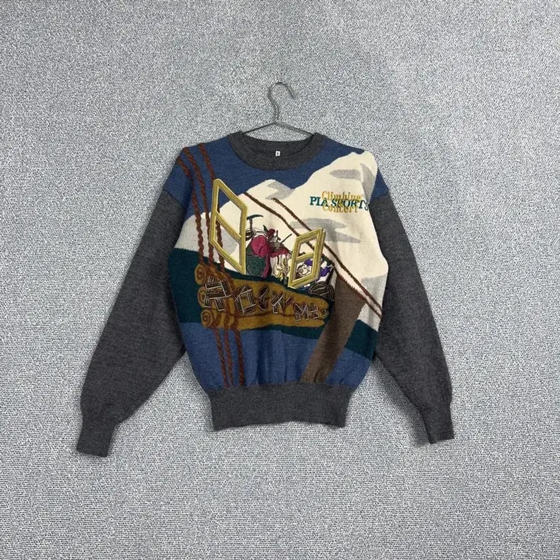 PIA SPORTS 빈티지 울니트 상품이미지1