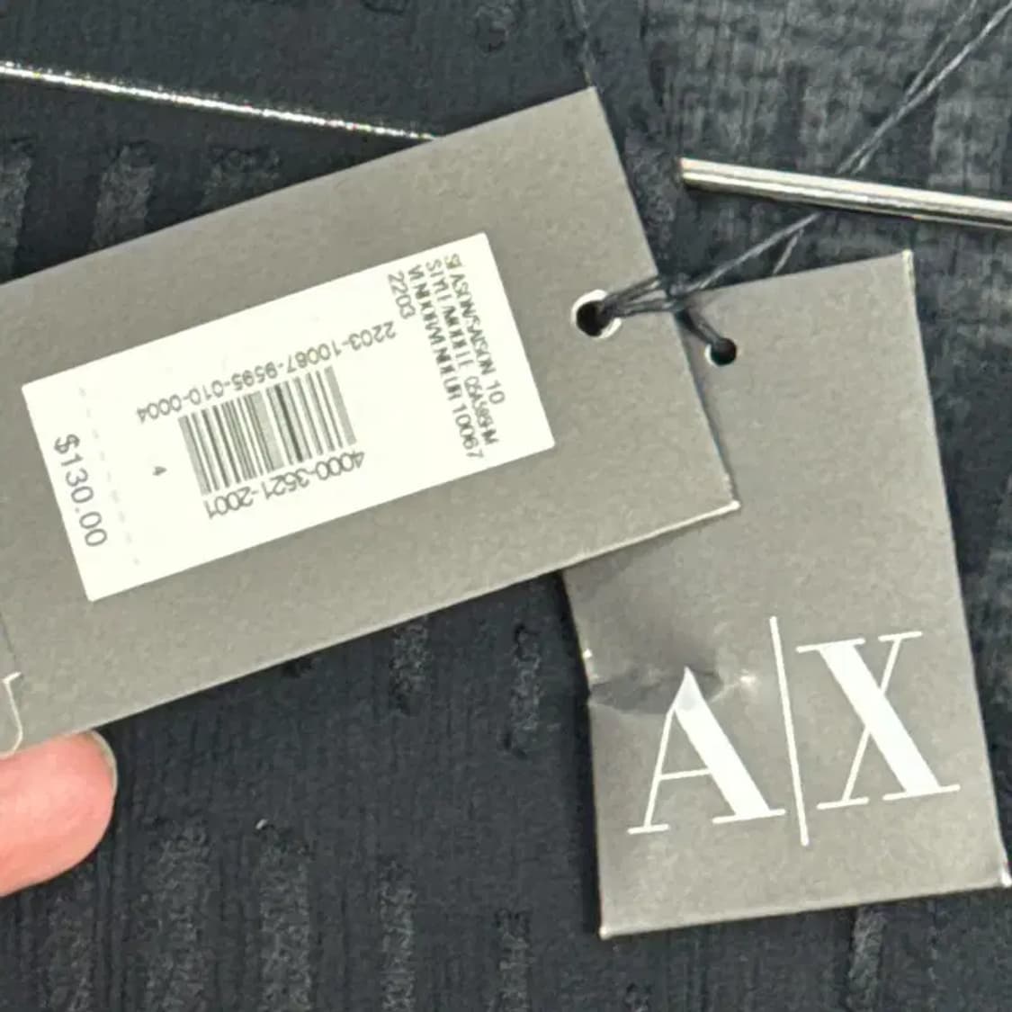 [새상품] 알마니 익스체인지 실크 원피스 US4 상품이미지4