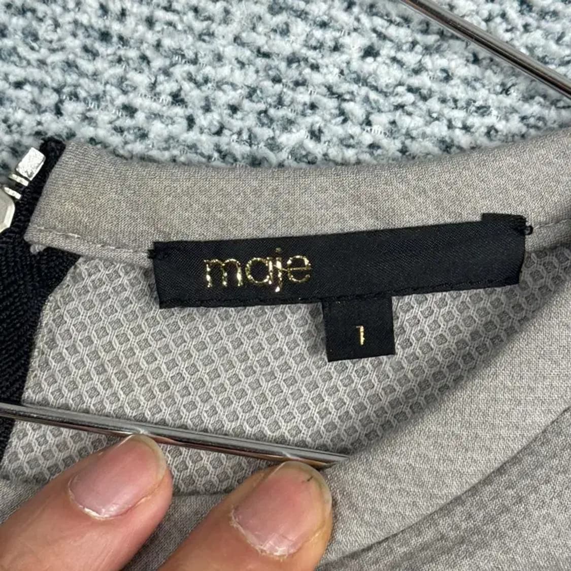 마쥬 반팔 그레이 원피스 M 상품이미지3