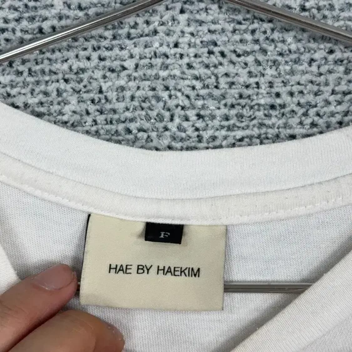 해바이해킴 블라우스 반팔티 F 상품이미지4