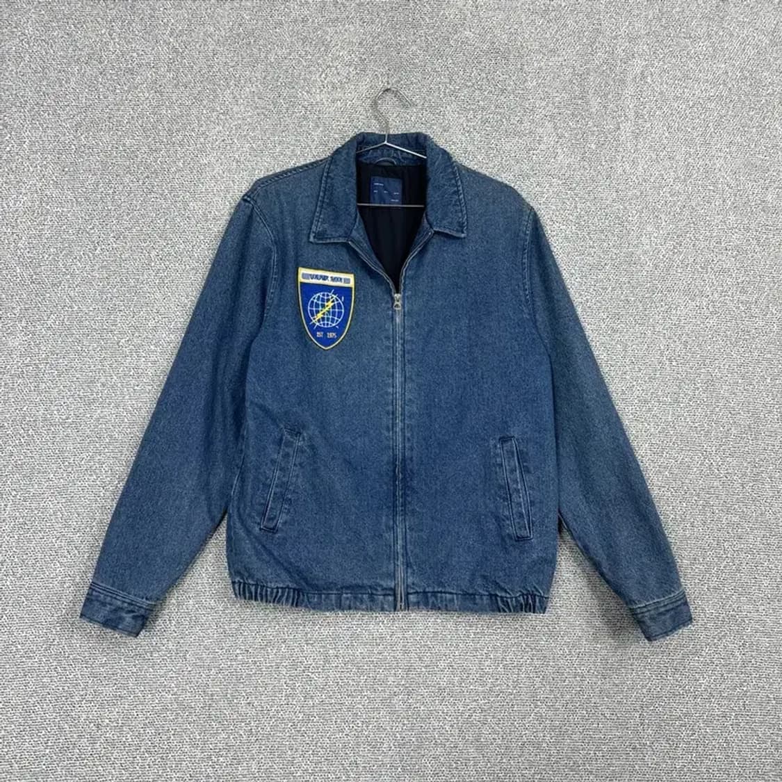 자라 맨 데님 집업 자켓 M 상품이미지1