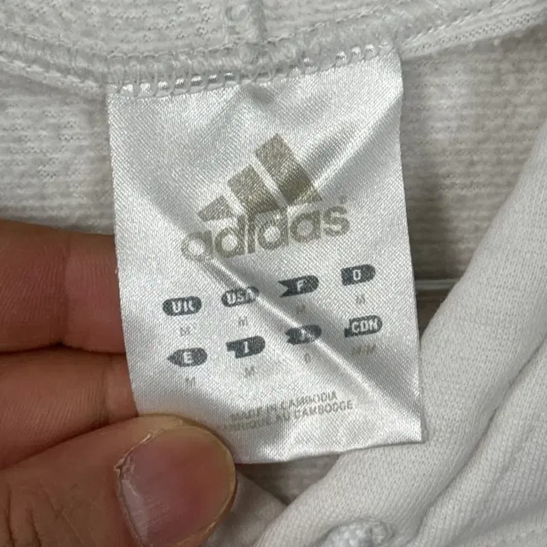 아디다스 센터로고 후드티 M 상품이미지5