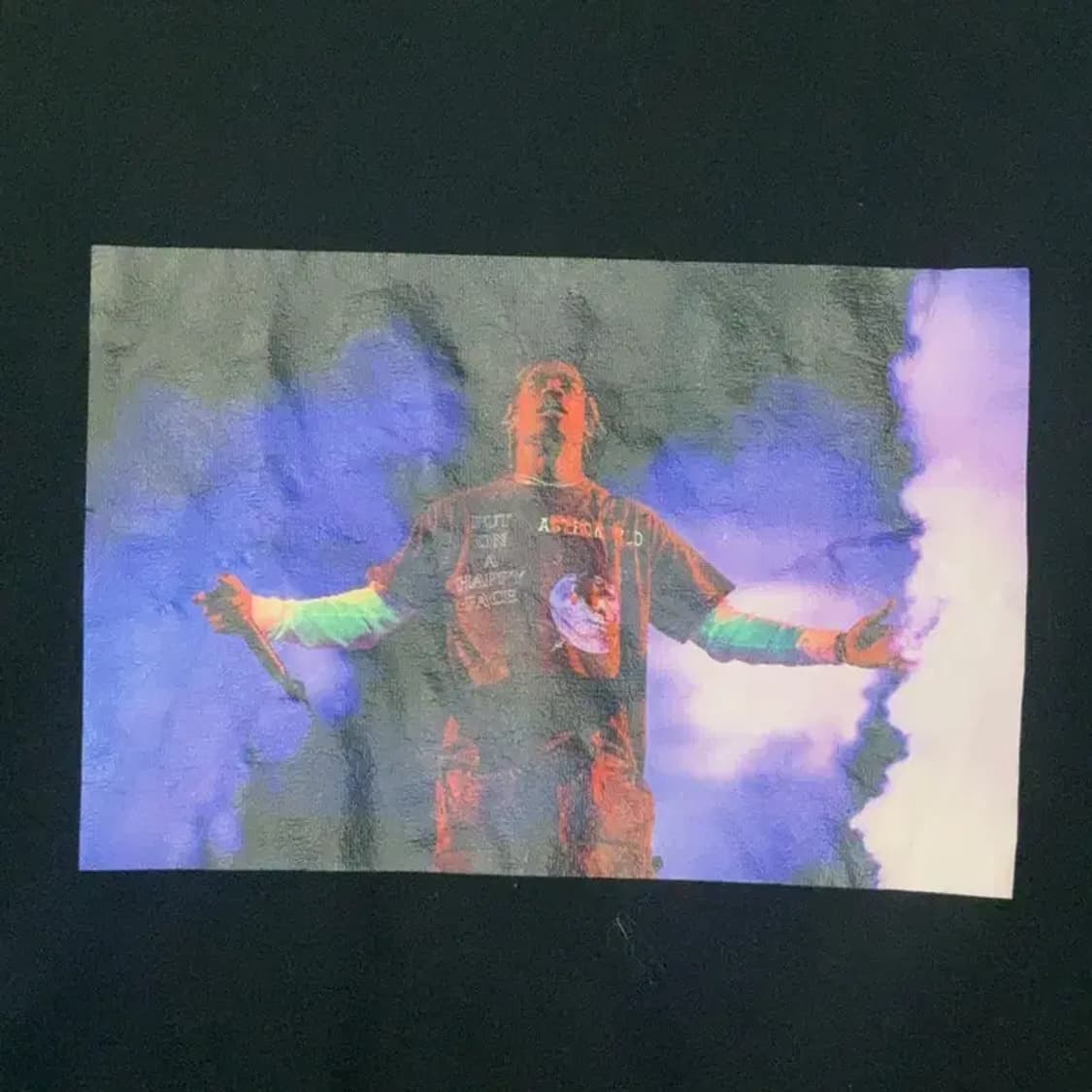 길단 트래비스 스캇 프린팅 반팔티 L 상품이미지3