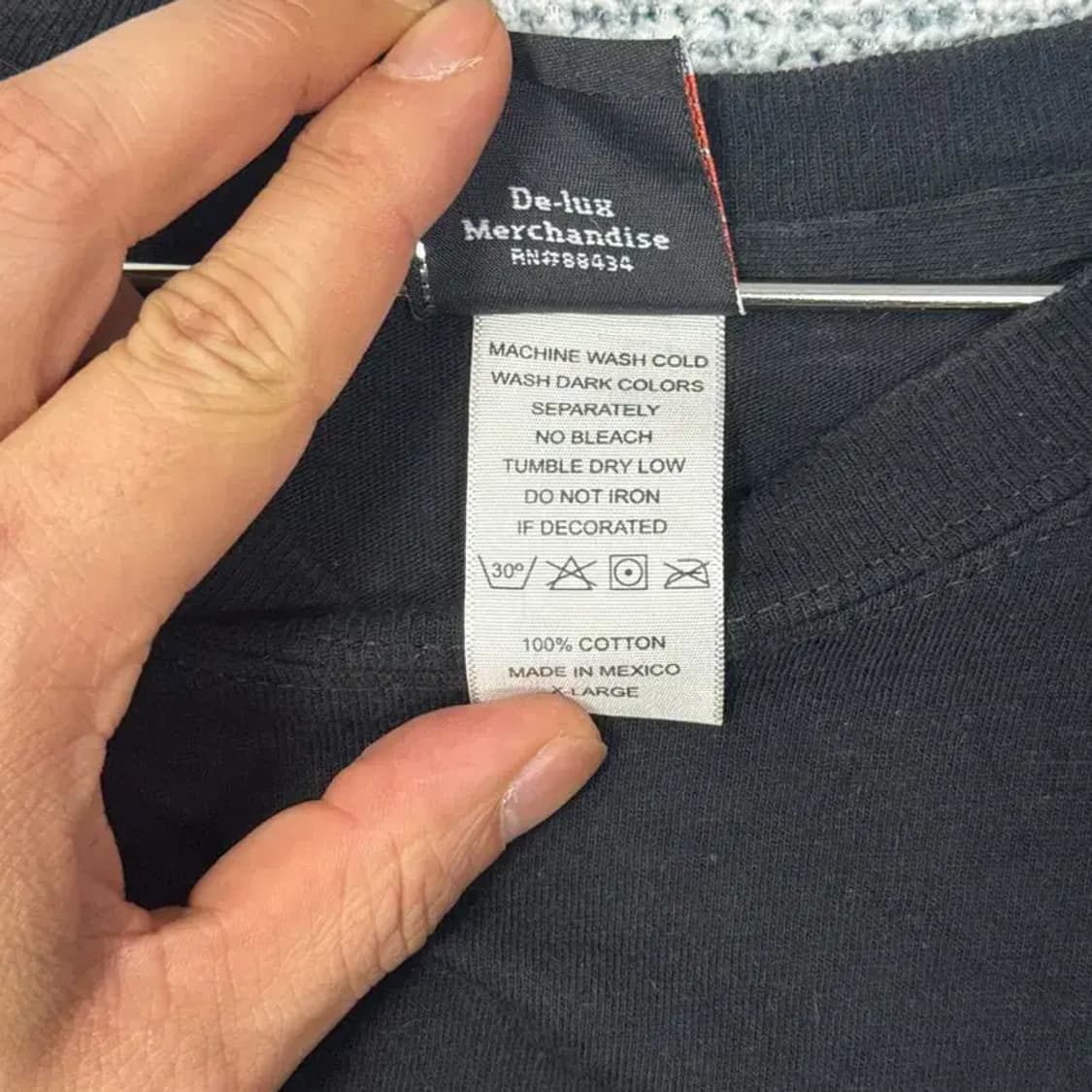 할리데이비슨 오버핏 크롭 반팔티 XL 상품이미지6