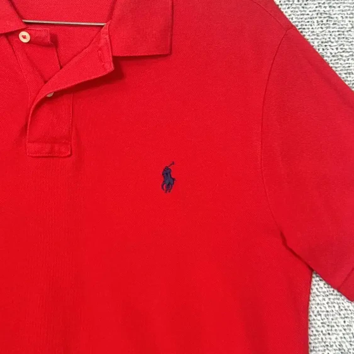 폴로 신형 슬림핏 반팔 카라티 L 상품이미지3