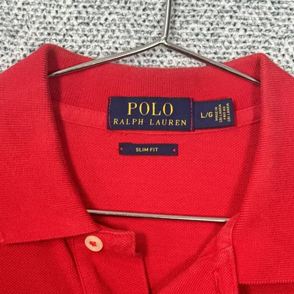 폴로 신형 슬림핏 반팔 카라티 L 상품이미지4